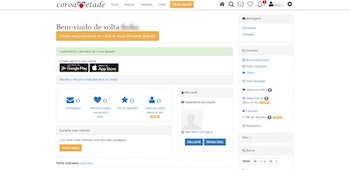 coroa metade site de relacionamento